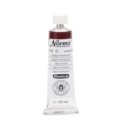 Norma Öl Farbe 35 ml, Caput mortuum violet (g.P. 1L= 225,42€)
